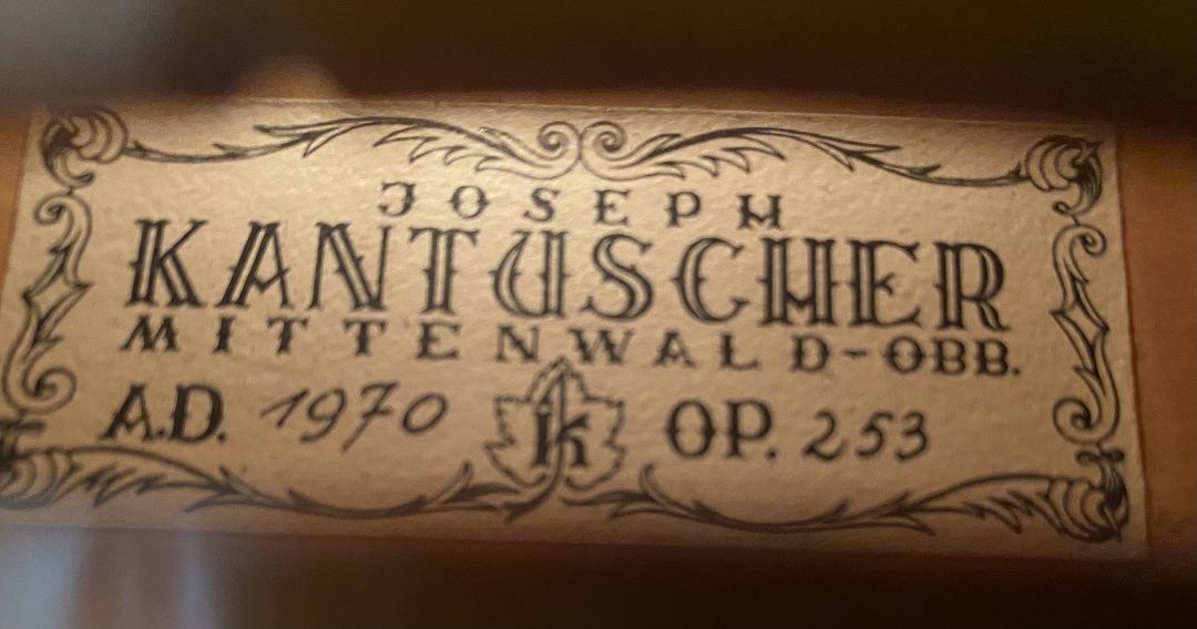 Joseph Kantuscher - Mittenwald Anno 1970 - G-869